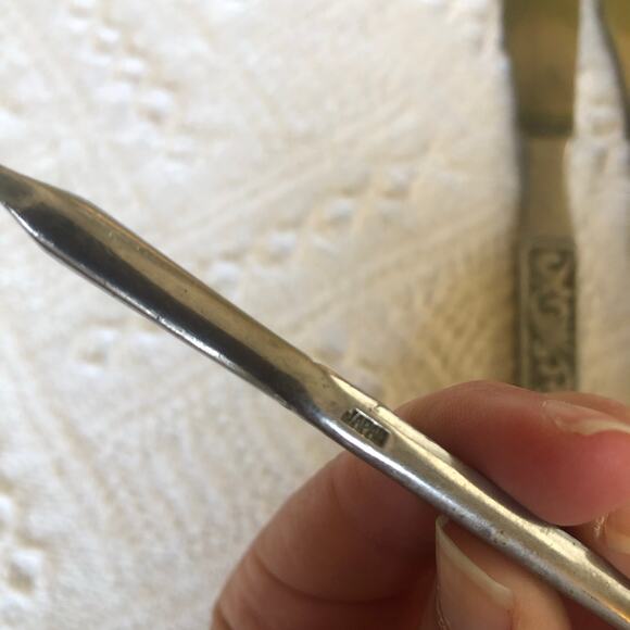 Vintage MCM United Silver Co Stainless Flatware Monterey Silver Japan 29 Pieces - Picture 5 of 16